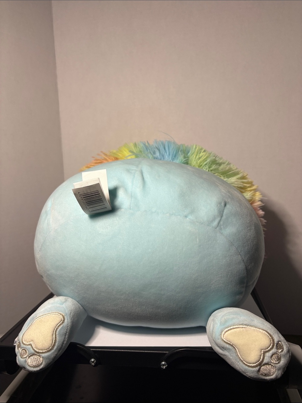 Zozo the Bigfoot Fuzzy-Head Blue Body Squishmallow Toy BEE HAPPY🐝 - Picture 6 of 10